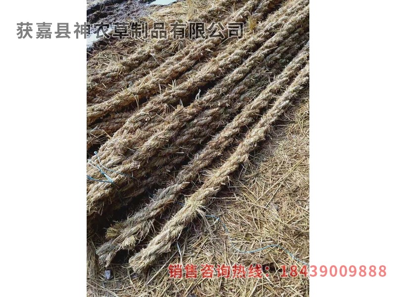護(hù)坡草繩，護(hù)坡草棒
